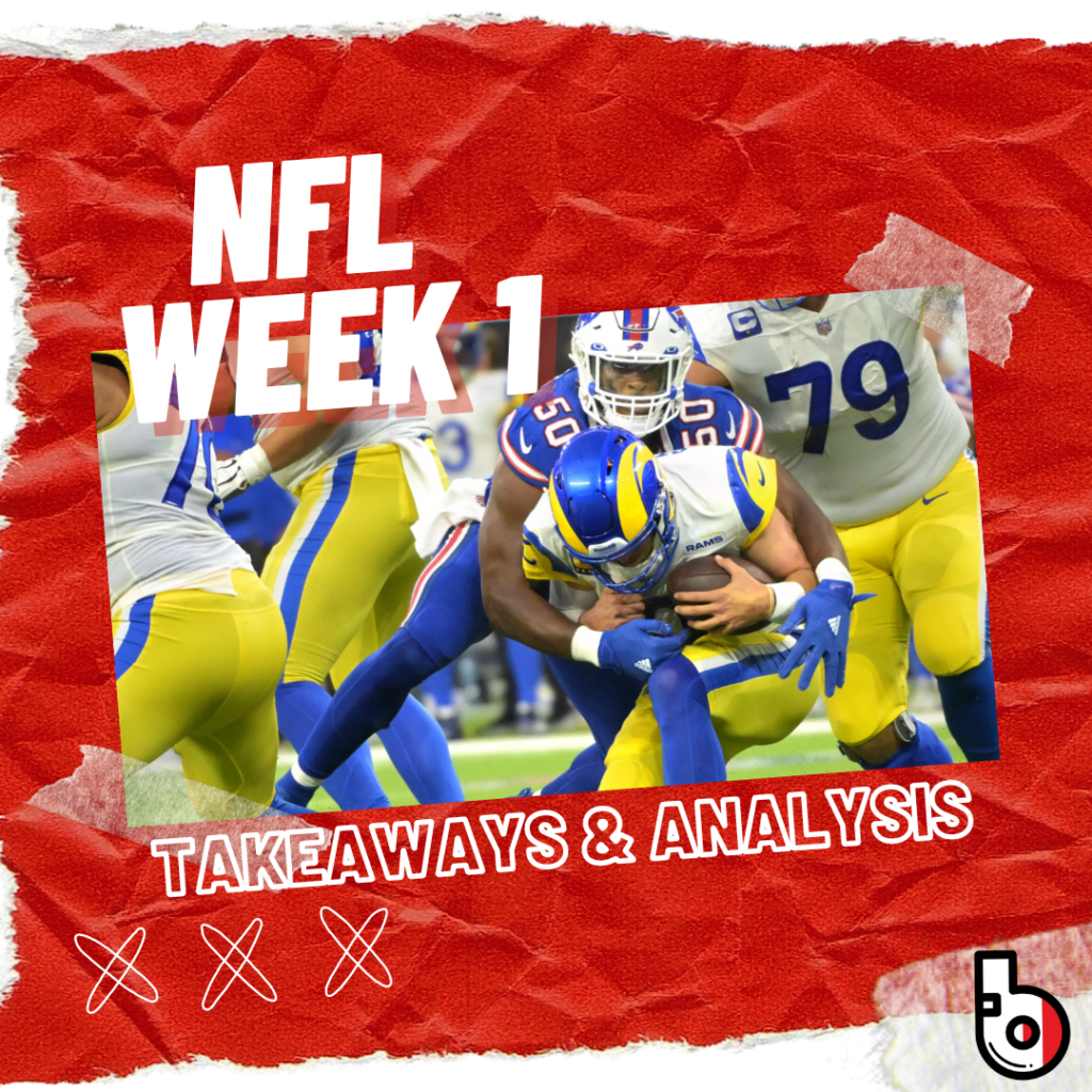 NFL Week 1 Takeaways and Analysis - The Whistleblower Sports